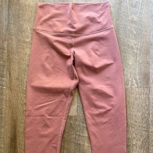 DYI tight dusty rose 7/8 length